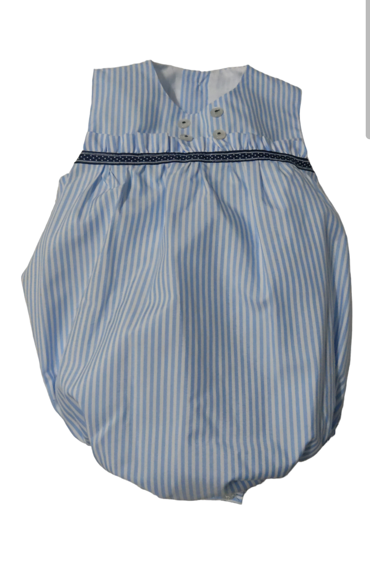 Pelele bebe celeste