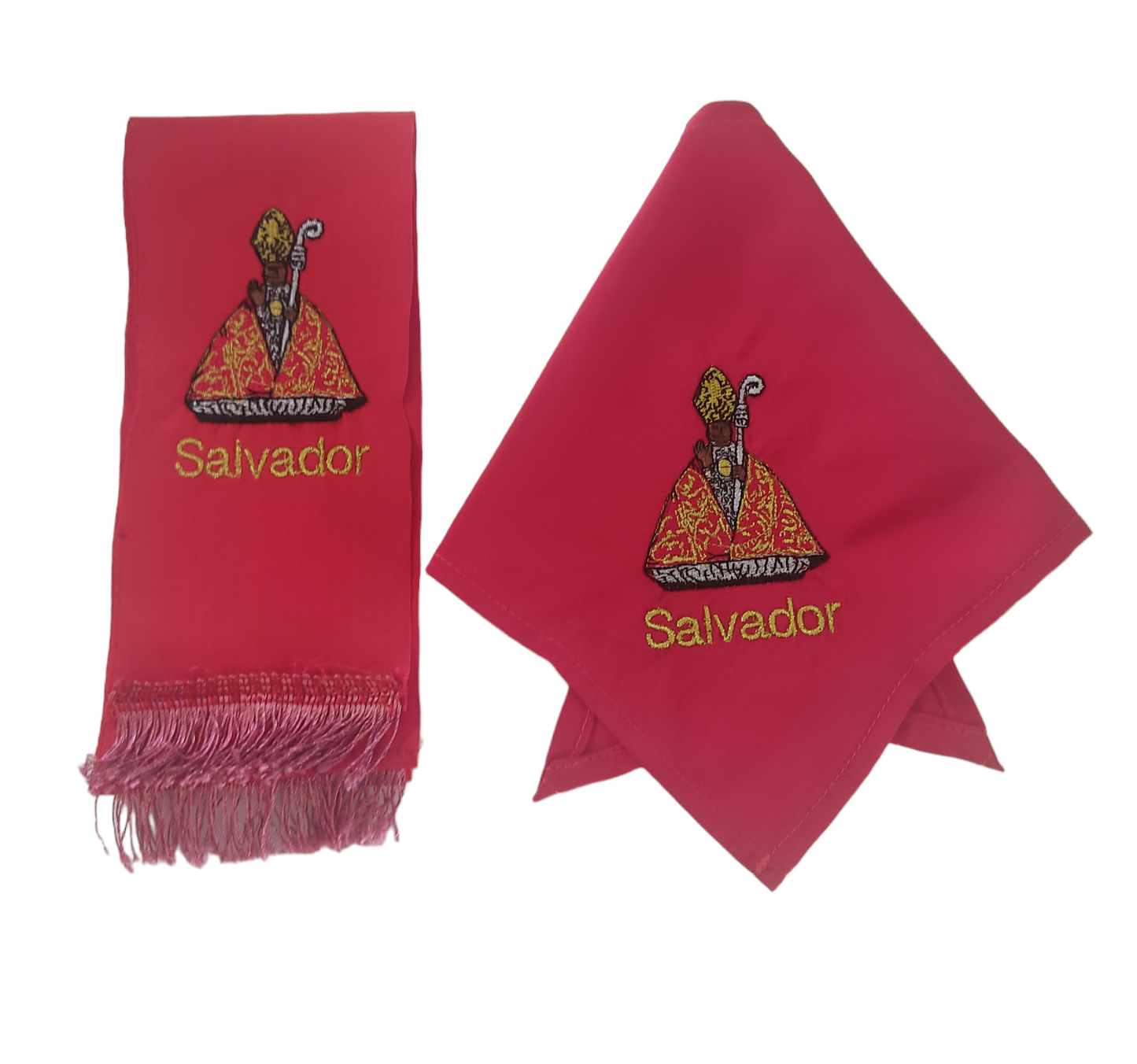 Pañuelo bebe de San Fermin y faja al juego con el nombre de tu bebe