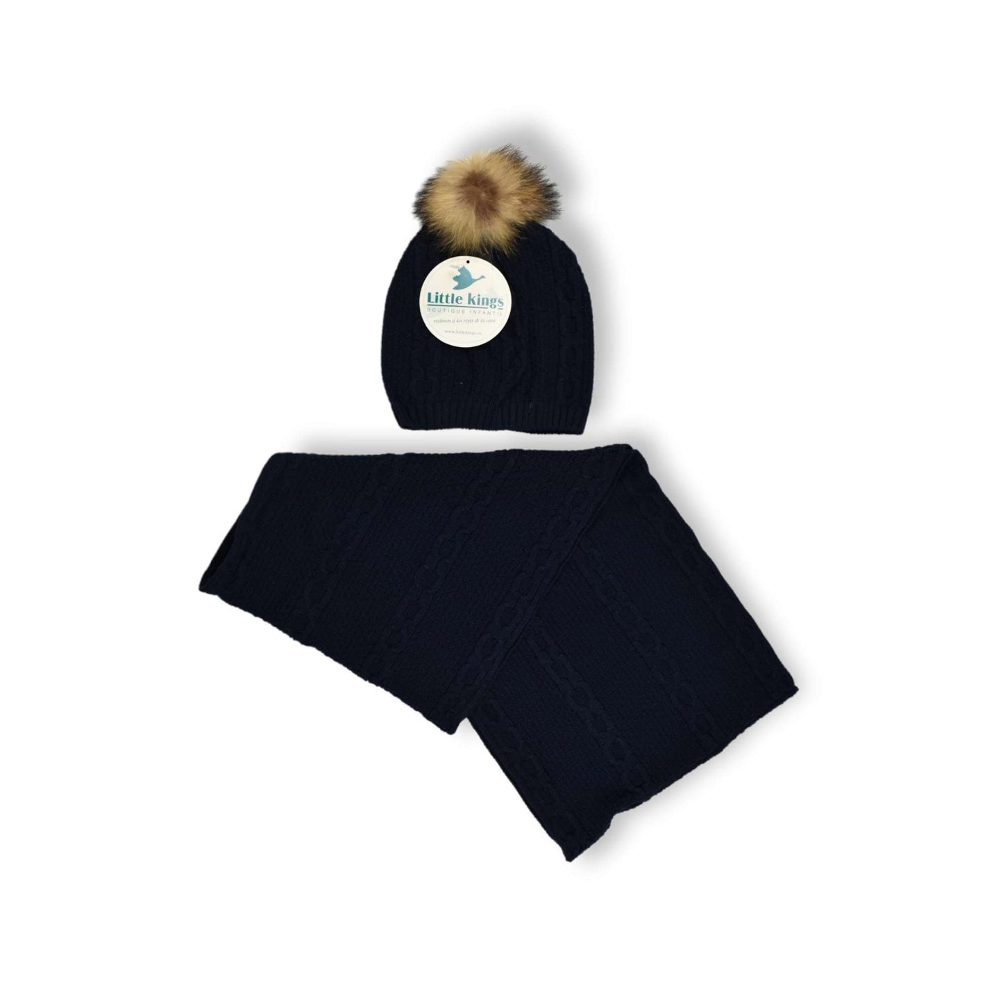Gorro y bufanda niño