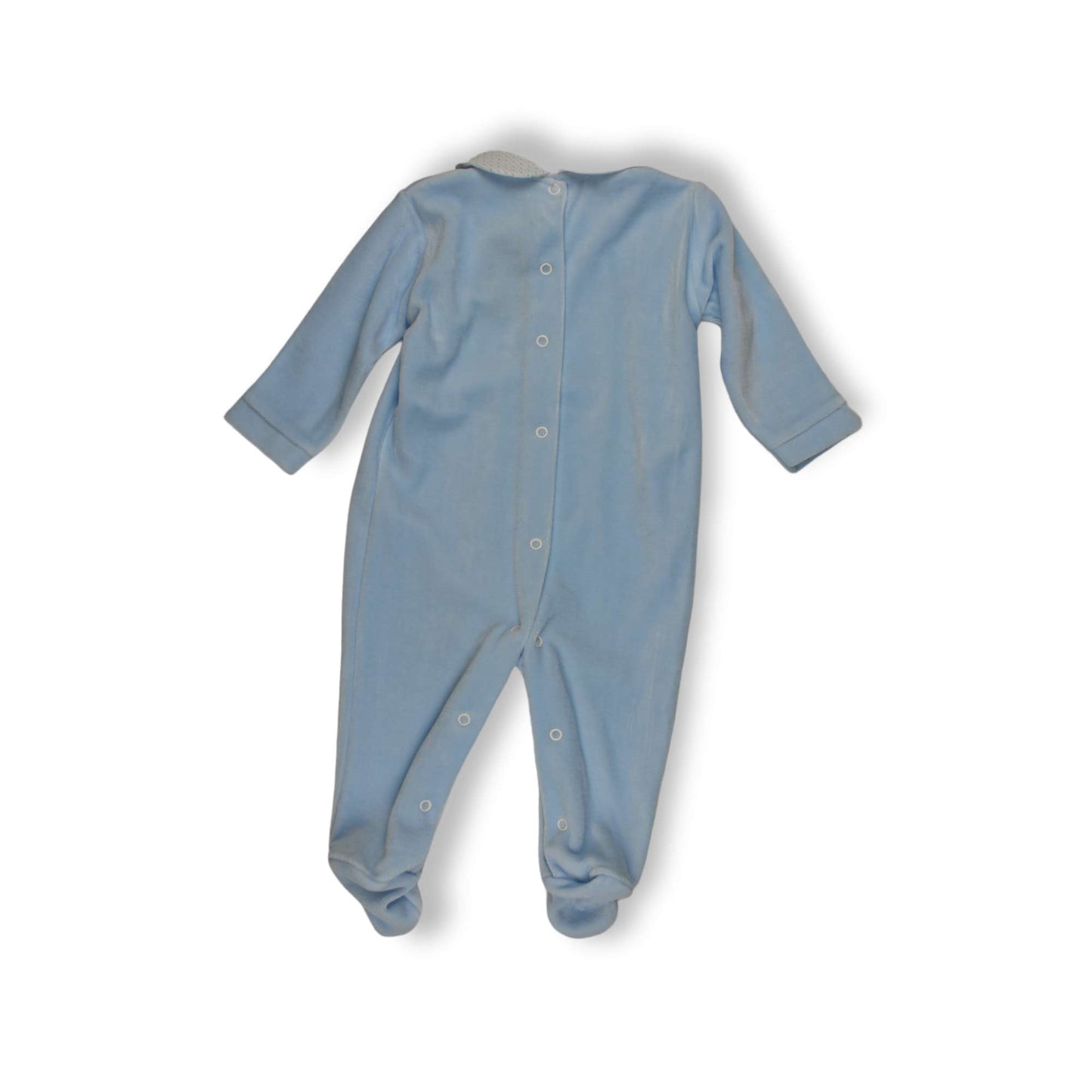 Pijama bebe invierno con cuello de pique