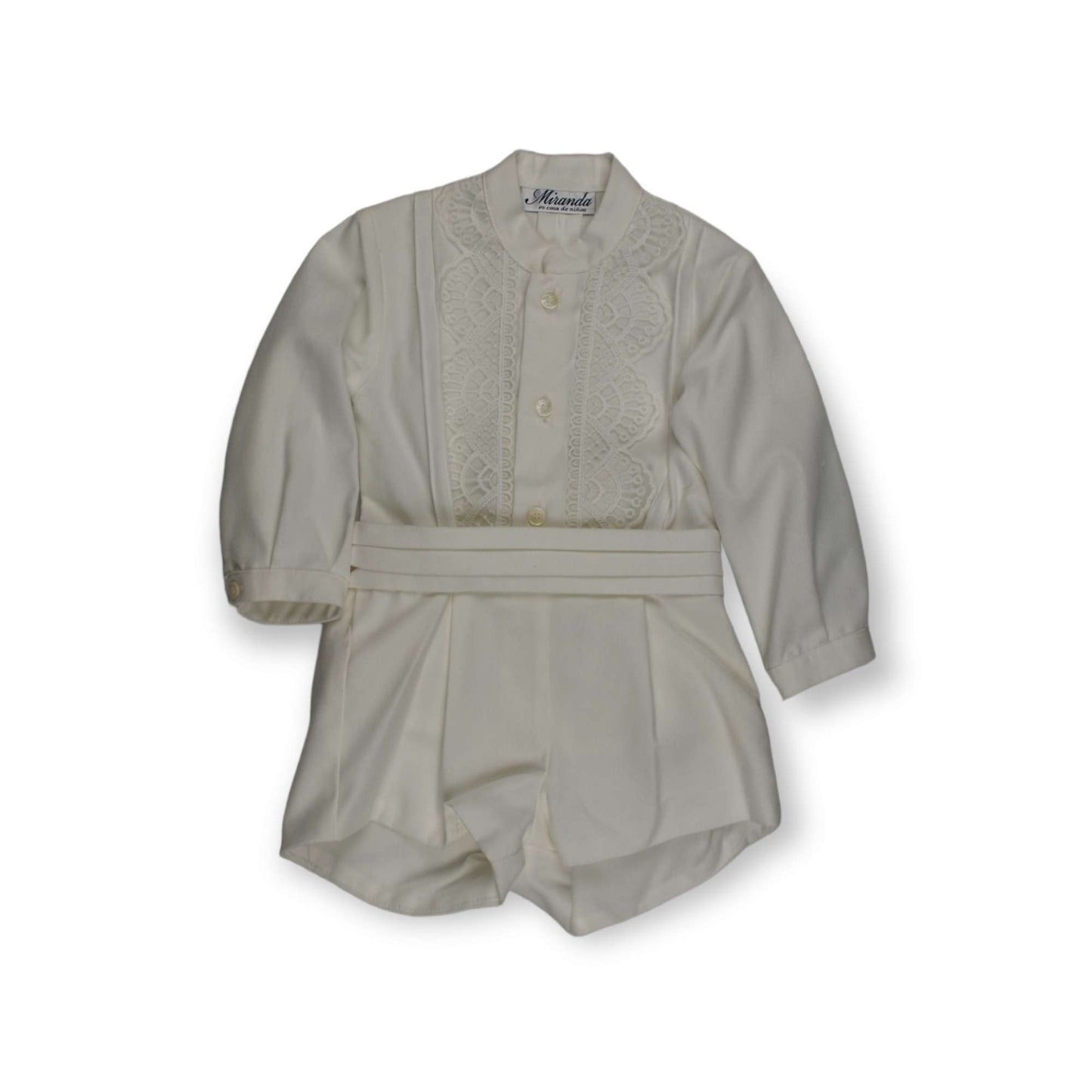 Conjunto bebe bautizo Miranda