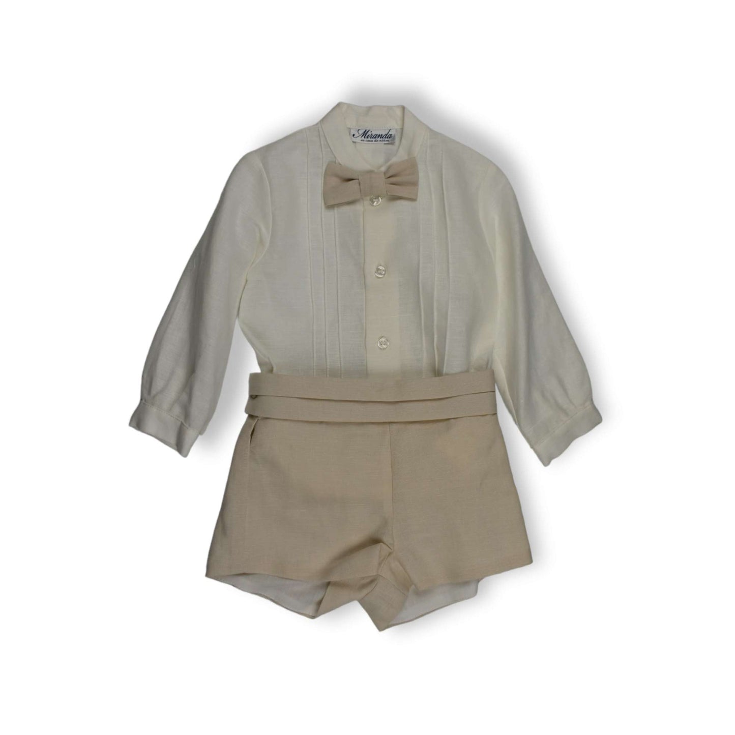 Conjunto de camisa y pantalon corto